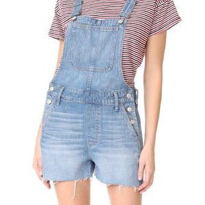 Madewell denim overalls